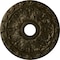 Ekena Millwork Spring Leaf Ceiling Medallion (Canopies up to 5 5/8"), 19 7/8"OD x 3 5/8"ID x 1 1/4"P, Green Gold CM19SPGGS - alternate 1